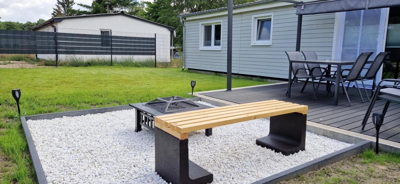 Ferienhaus Seeoase - 70Qm - Kamin -Terrassen - Parkplatz - Badestelle Fusslaeufig Joachimsthal Eksteriør billede