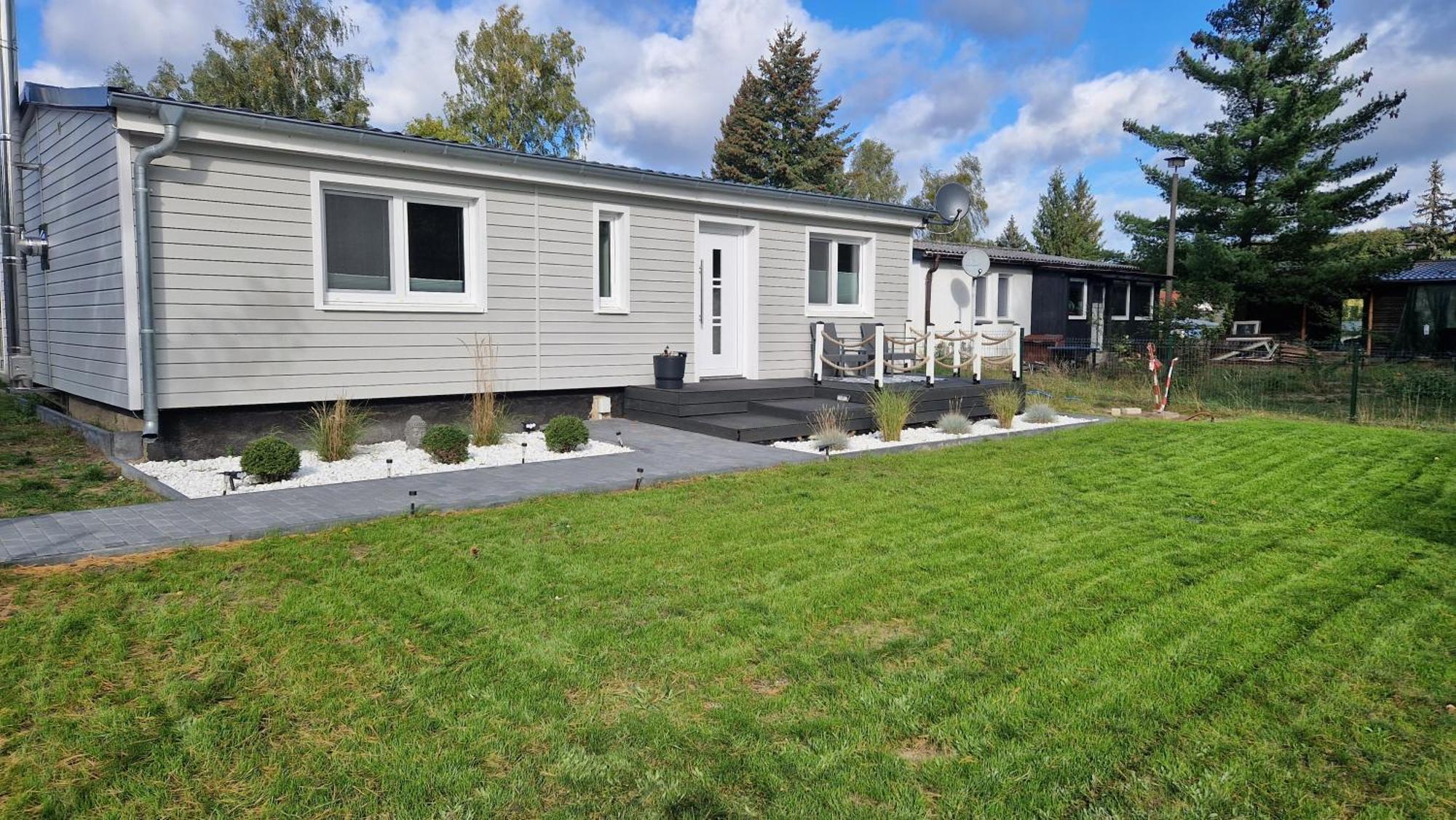 Ferienhaus Seeoase - 70Qm - Kamin -Terrassen - Parkplatz - Badestelle Fusslaeufig Joachimsthal Eksteriør billede